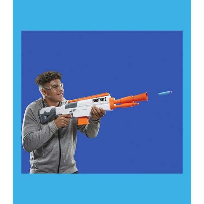 ori original nerf fortnite IR motorized blaster mainan pistol senapan tembak tembakan anak dart blasting hadiah kado ultah cowok laki besar gede outdoor luar ruangan toy toys boy boys teen