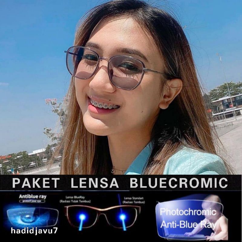 KACAMATA WANITA 98008 LENSA BLUECROMIC