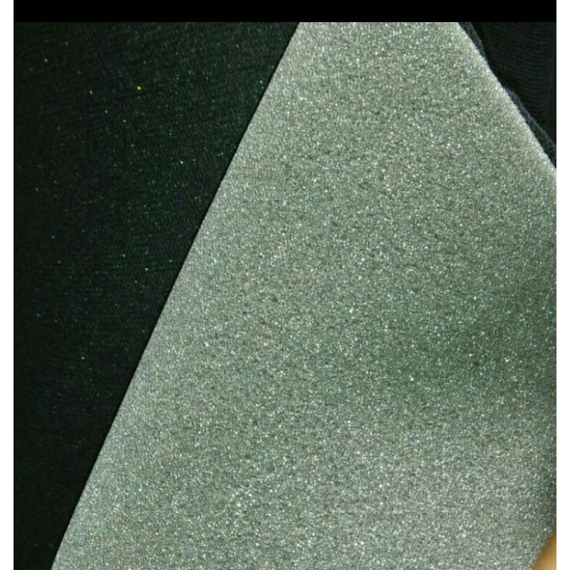 kain busa teri murah 2mm hitam