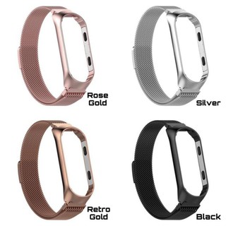 ( BISA COD ) Xiaomi Mi Band 4 Milanese Magnetic Loop Band