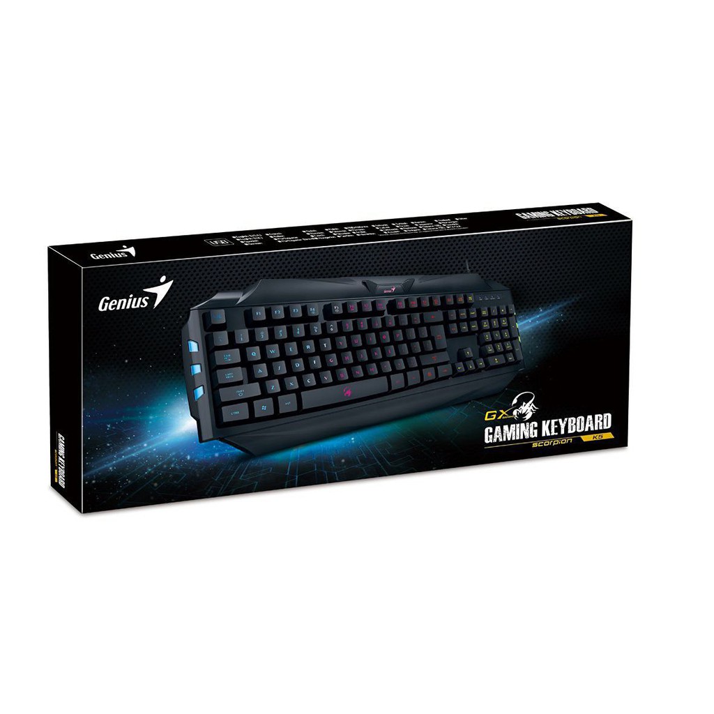 Genius Scorpion K5 - Gaming Keyboard