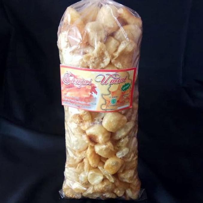 

Keripik Kerupuk Jangek - Kulit - Rambak - Ajo Gazali Padang - 250 Gram Lezat Alami