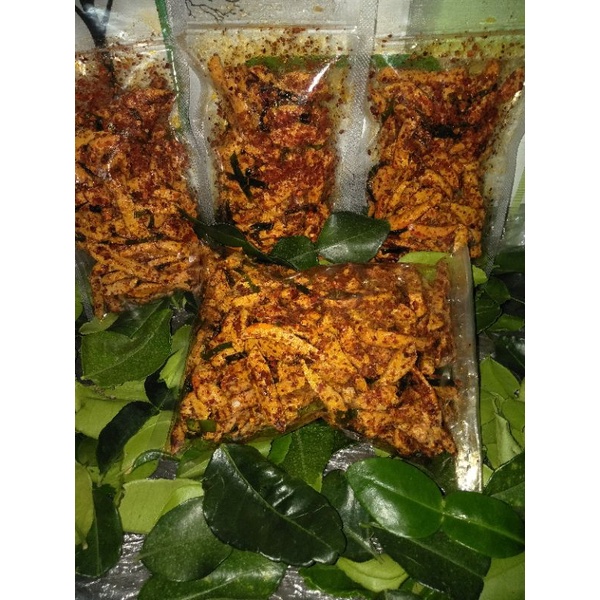 

basreng setik cemilan pedas kriuk gurih aroma daun jeruk isi 100grm mantul pisan