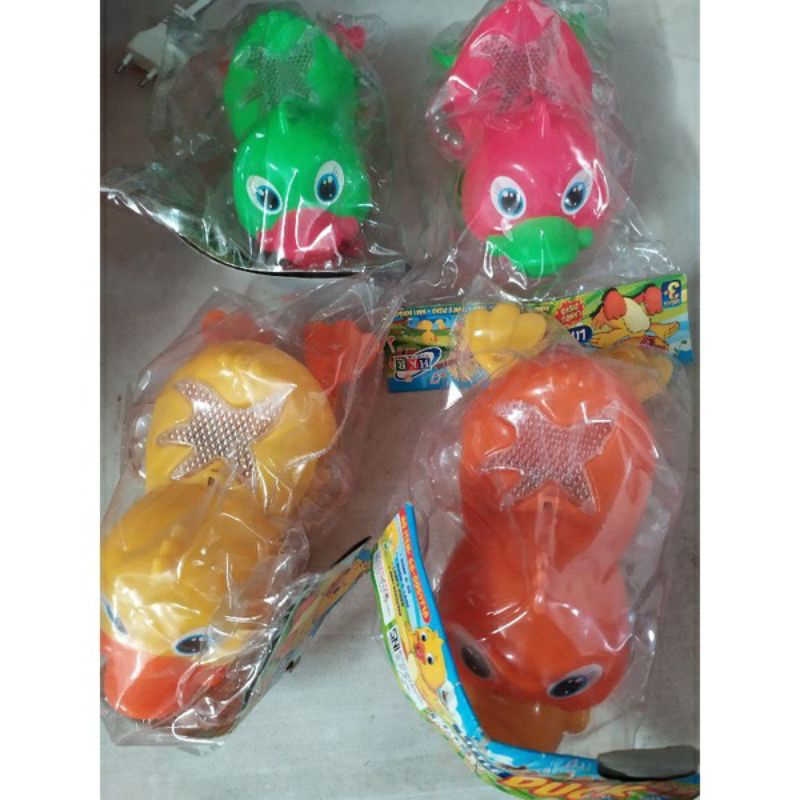 mainan bebek lampu bunyi/mainan baterai/mainan anak lampu