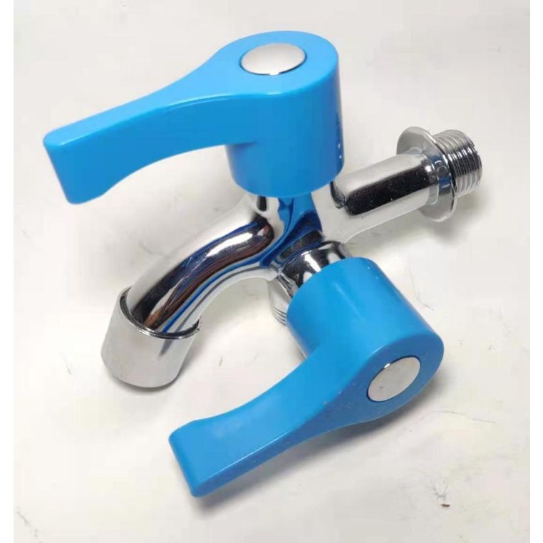 Kran Cabang Shower 1/2 inch / Keran Air Cabang Handle Warna Sesuai Selera