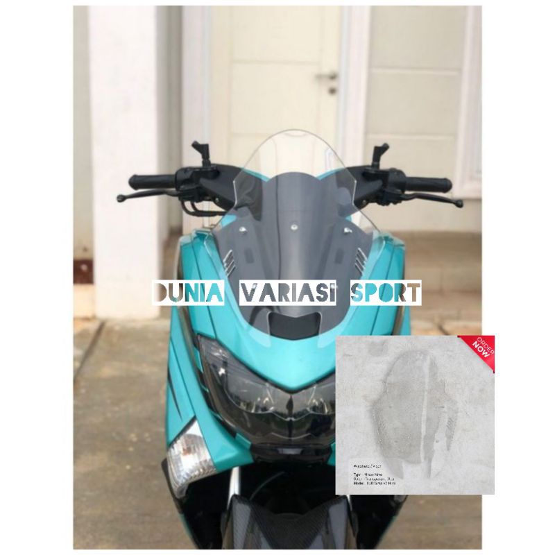 Winshield/ Visor Nmax Model TDR/Ocito Tameng Kaca Depan Winsil Nmax Bestquality