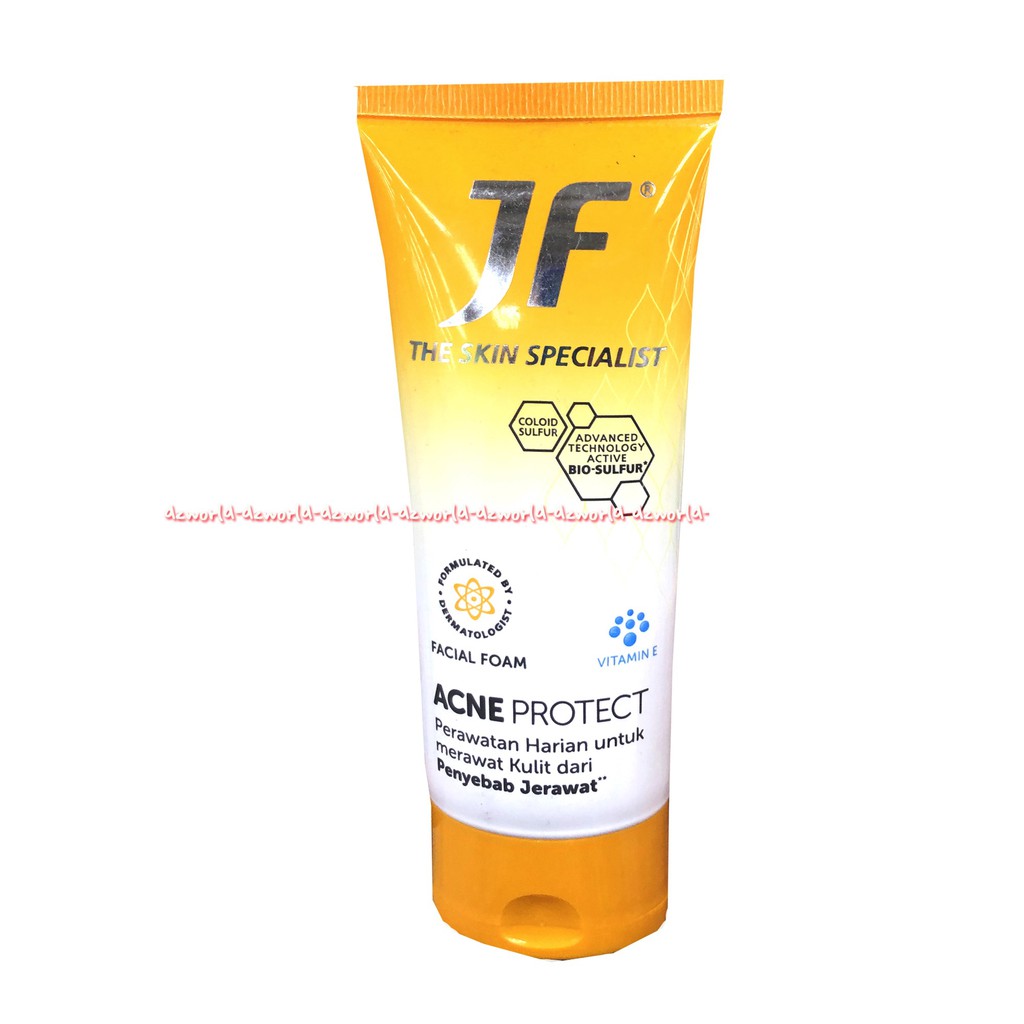 JF The Skin Facial 70gr Face Wash Sabun Wajah Muka Jerawat Acne Protect and Anti Acne