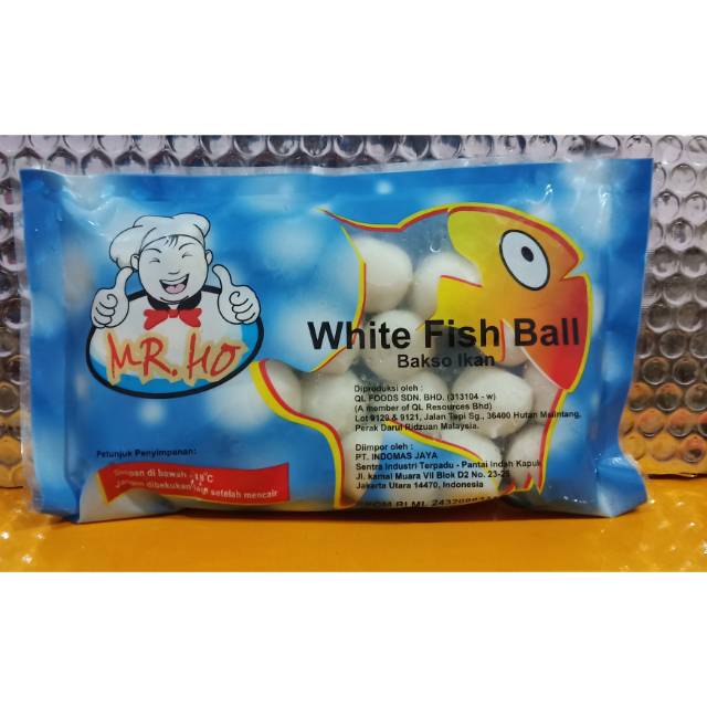 

Baso ikan mr ho white fish ball 200gr