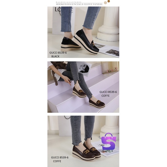 SEPATU WANITA WEDGES SHOES 8539-6