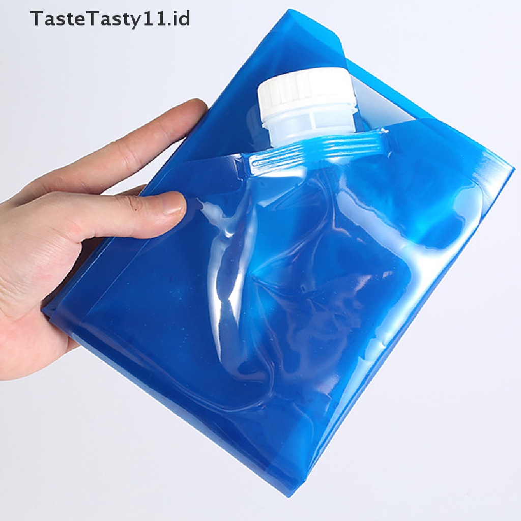 【TasteTasty】 10L Camping Water Bag Container Portable Foldable Outdoor Hiking Soft Flask .