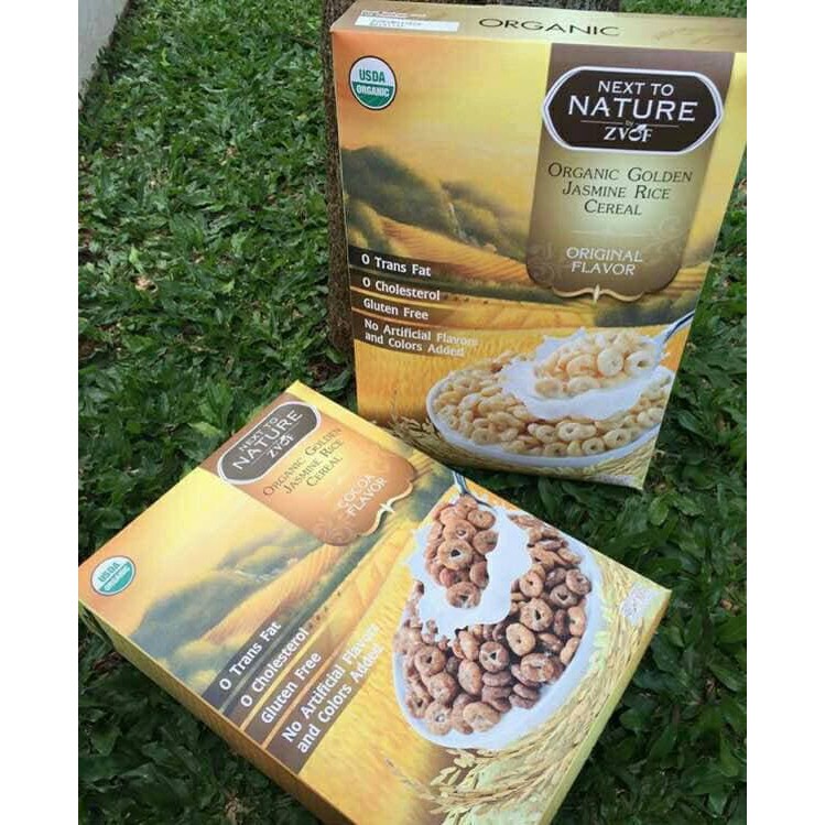 

organic golden jasmine rice cereal- sereal organik makanan sehat