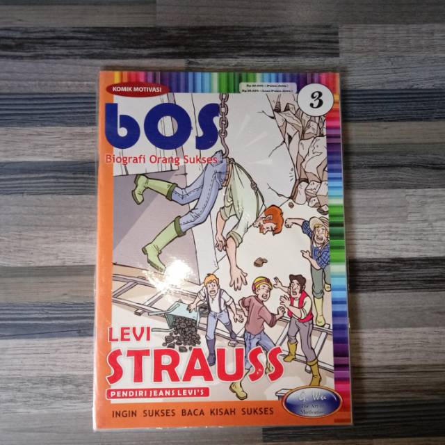 Komik Motivasi

BOS
Biografi Orang Sukses

LEVI STRAUSS
Pendiri Jeans Levi's
Oleh: G. Wu
