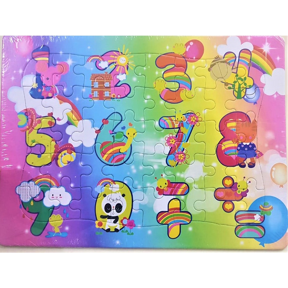 Jigsaw Puzzle Animal | Mainan Puzzle Anak | Puzzle Hewan - Pazel