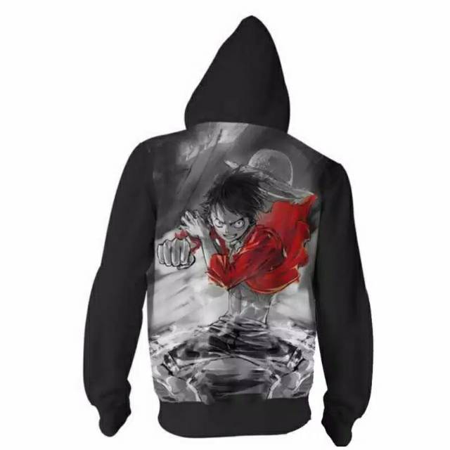 Jaket anime one piece luffy fullprint limited