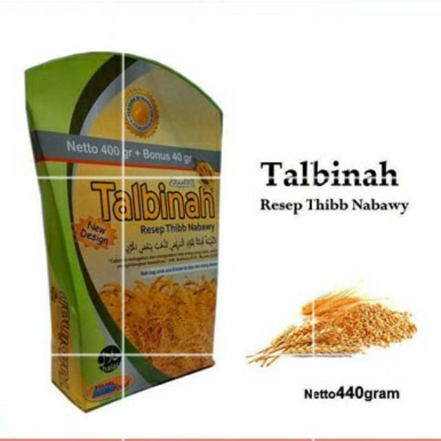 

Talbinah Tepung gandum isi 400+40gr