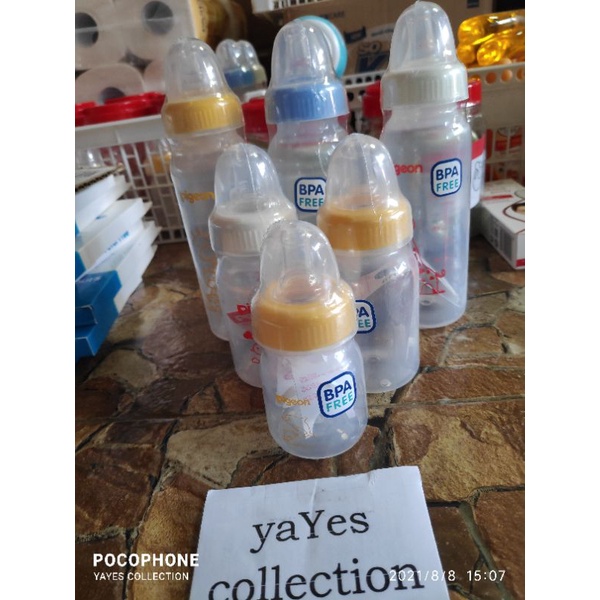 Pigeon botol susu bayi 50 - 120 - 240 ml kecil sedang besar bottol bottle BPA free