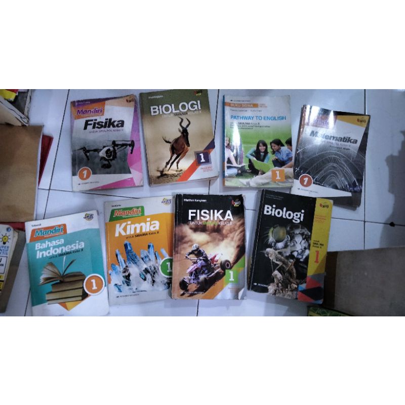 Jual Kumpulan Buku Erlangga Kelas X | Shopee Indonesia