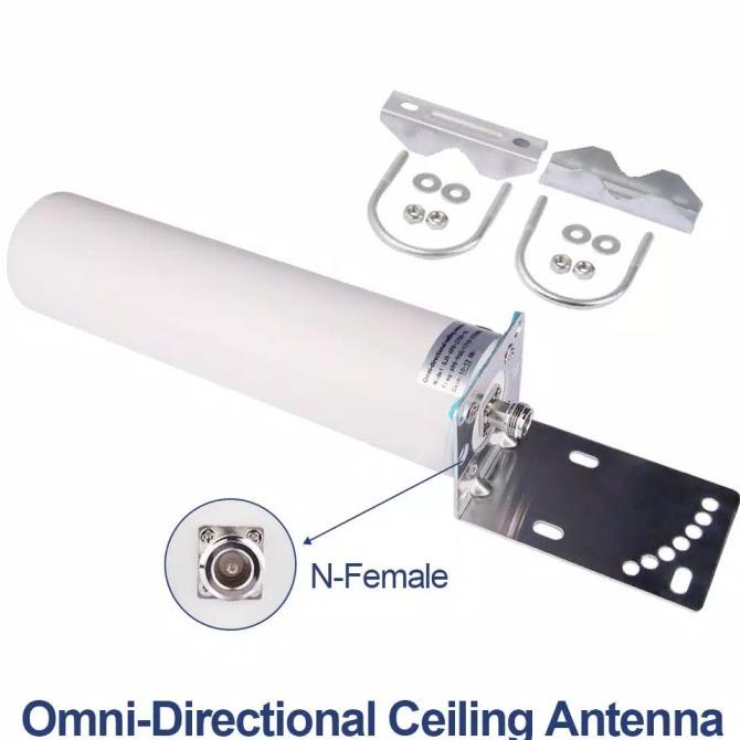 Antena Outdoor Omni Directional Tabung Untuk 2G 3G 4G N Female | Sae