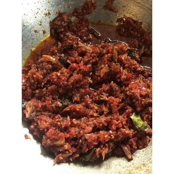 

Sambal Tongkol 150gr/sambel pedas/sambel dapur ambu/dapur ambu aisyi