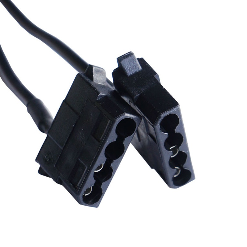 Bt Untuk Kabel Konektor Power Adapter Kipas Angin DC 5521ke Molex 4p PC Dengan Saklar 1ke2