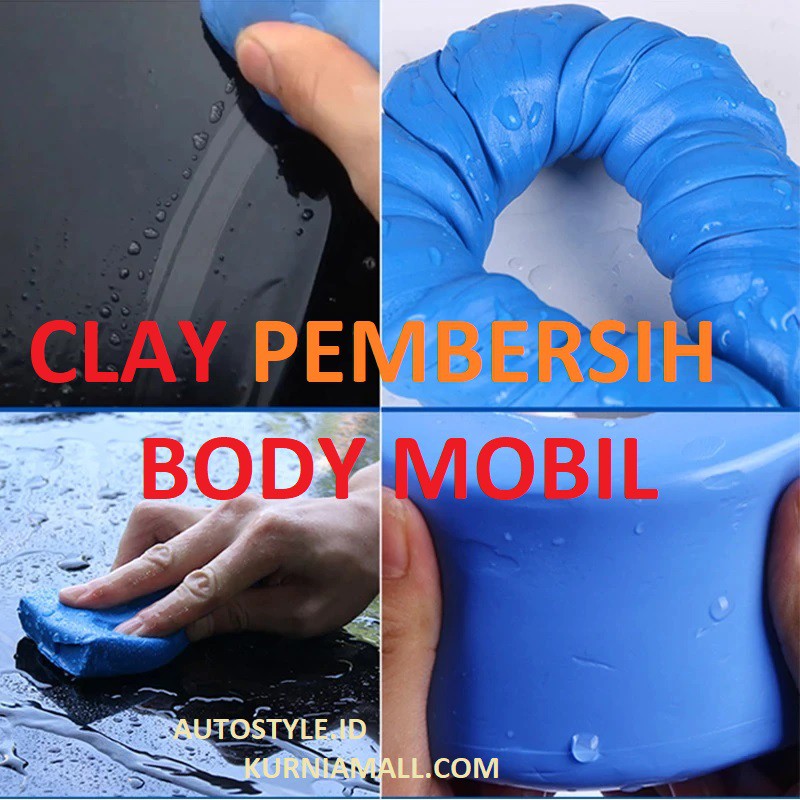 Auto Care Magic Clay Bar Cleaner Mobil 100g - QW 89 Clay Body mobil pembersih cat mobil