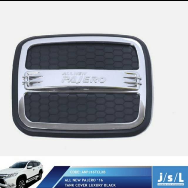 Tank cover all new Pajero 2016 Model luxury Hitam &amp; putih jsl