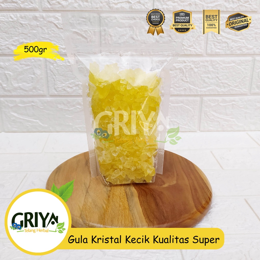 

Gula Kristal/Batu/Kecik Kuning 500gr