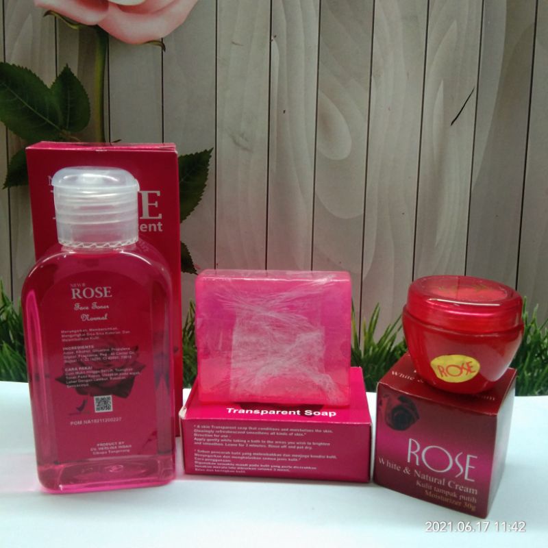 Paket Cream Rose 3in1