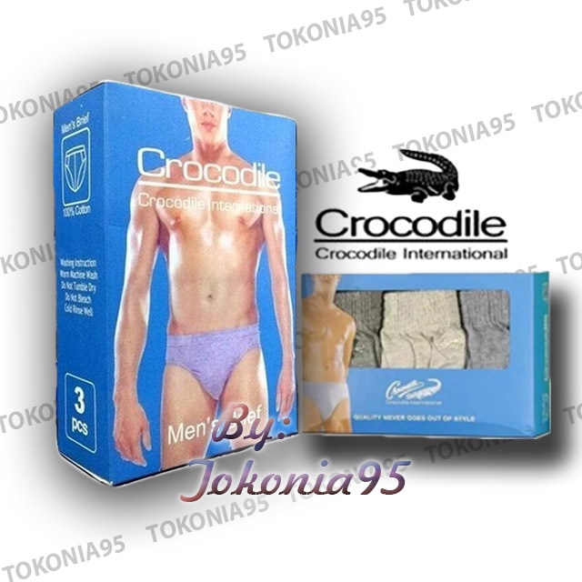 Crocodile Celana Dalam Pria  521-240 box isi 3