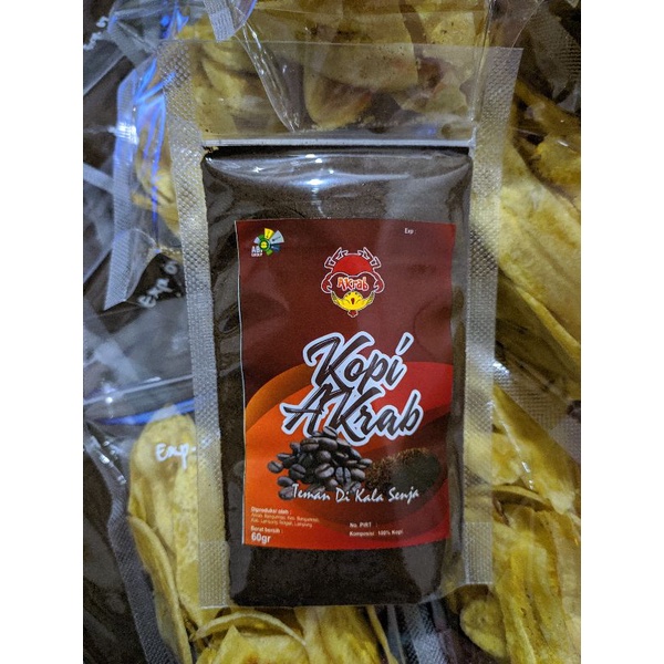 

KOPI Robusta AKrab Lampung Tanpa Campuran