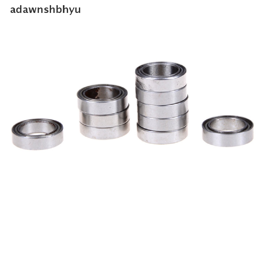 Adawnshbhyu 10pcs 6700ZZ 10x15x4mm Modle Sealed Metal Terlindung Ball Bearing