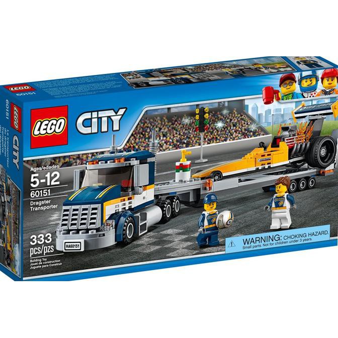 LEGO-60151-CITY-DRAGSTER-TRANSPORTER