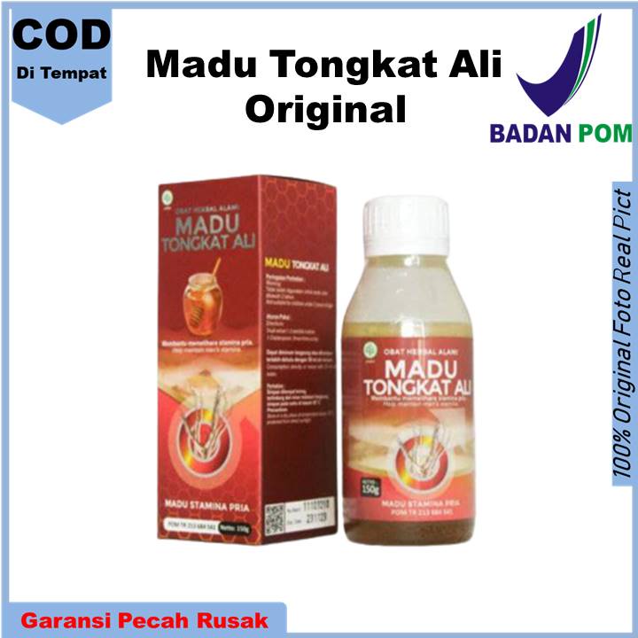 

Madu Tongkat Ali Original 150 Gram BPOM Obat Herbal