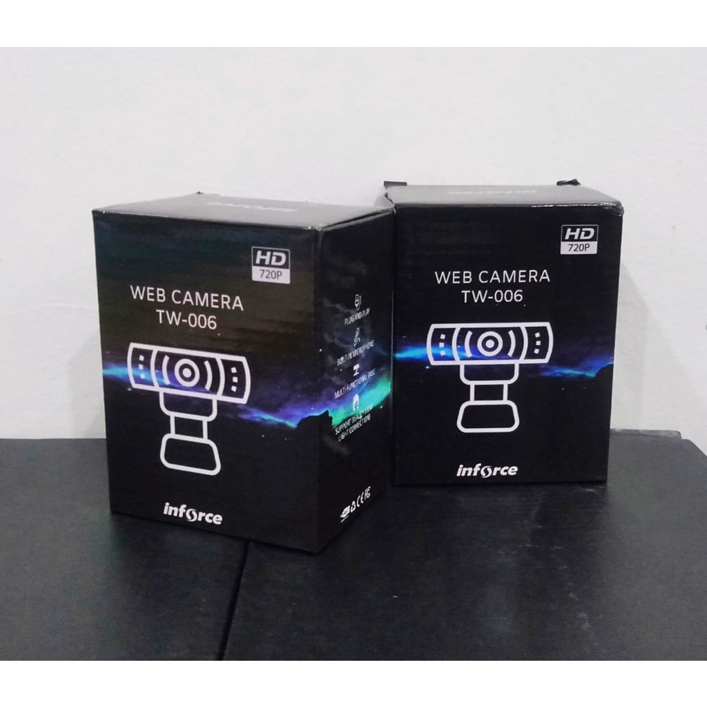 Webcam Inforce TW-006 FHD 720p 30fps USB 2.0