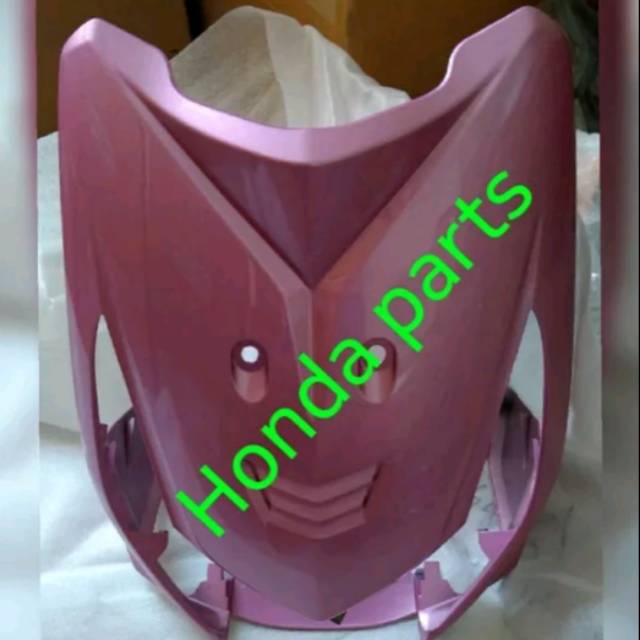 Cover body tameng depan Honda beat karbu lama pink original