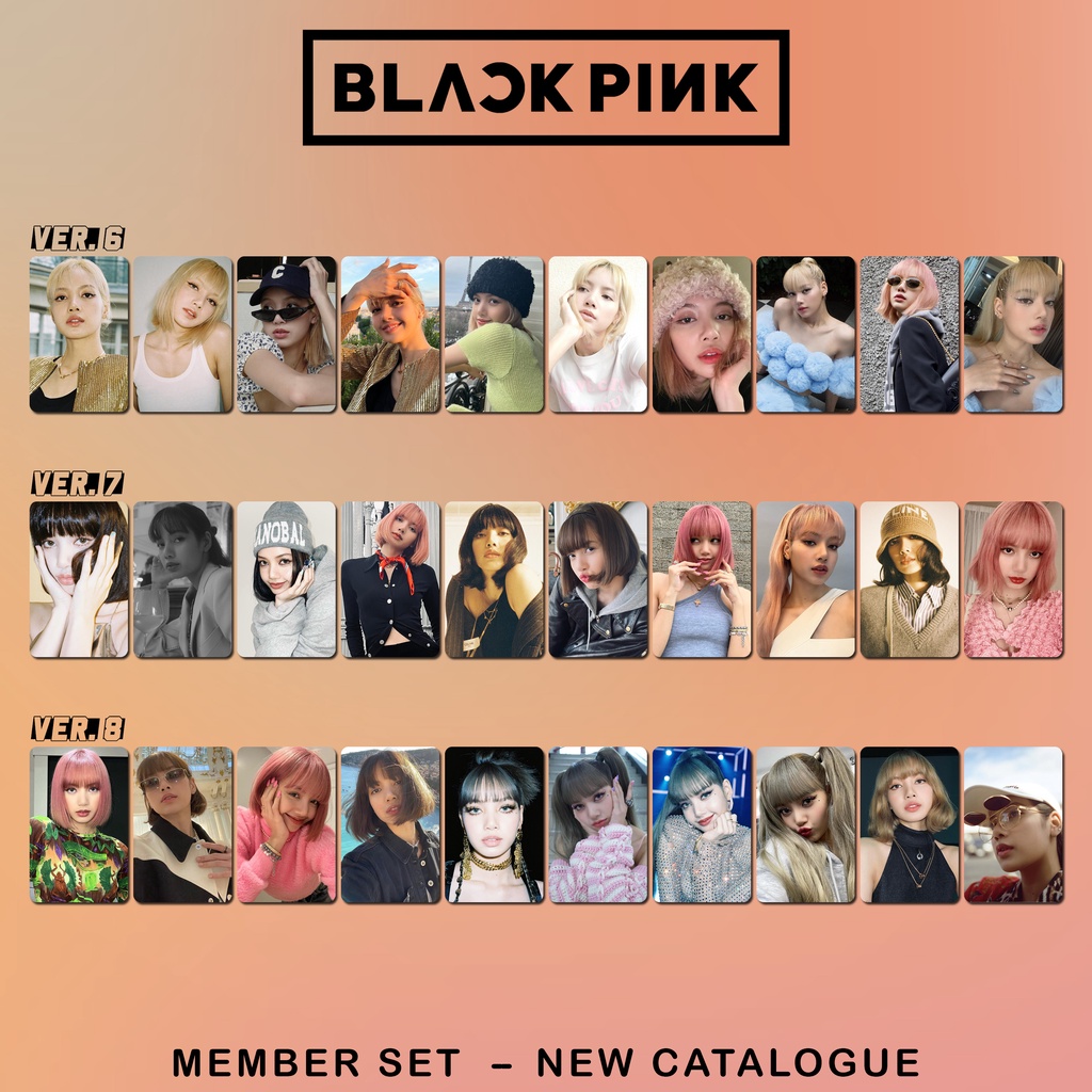 UNOFFICIAL PHOTOCARD BLACKPINK MEMBER SELCA