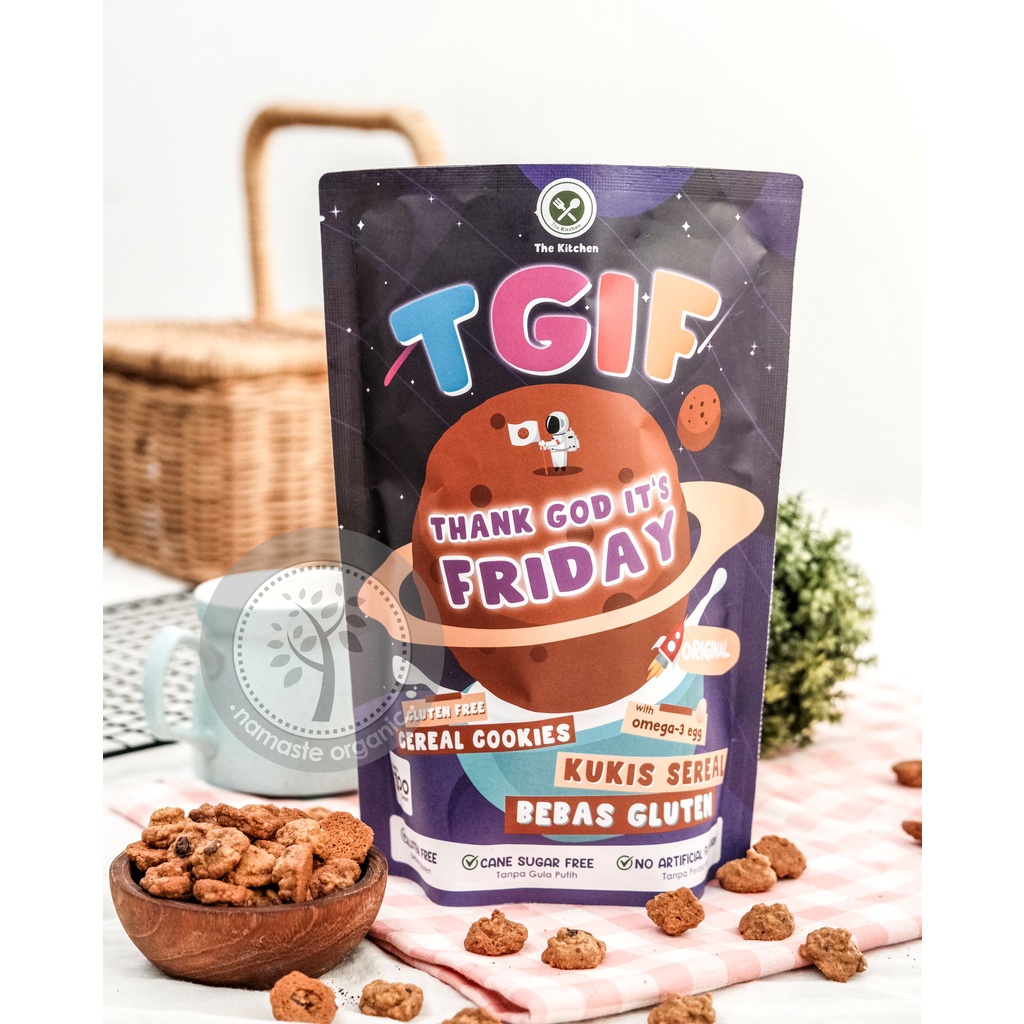 

BIG TGIF CEREAL COOKIES GLUTEN FREE - ORIGINAL 300GR