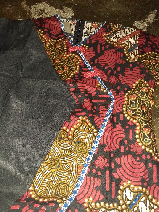 Blouse Batik Kombinasi