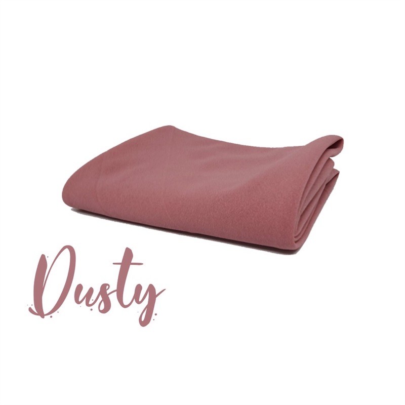 PASHMINA TALI DIAMOND ITALIANO Jahit tepi PASMINA INSTANT HIJAB TALI SABYAN THALIA-Dusty Pink