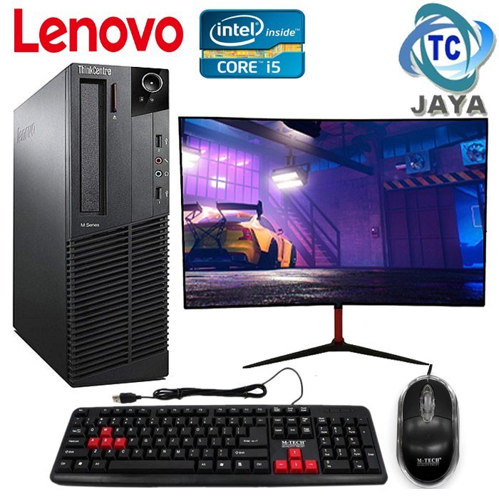 PC BUILT UP SLIM PLUS MONITOR 19INCH-LENOVO