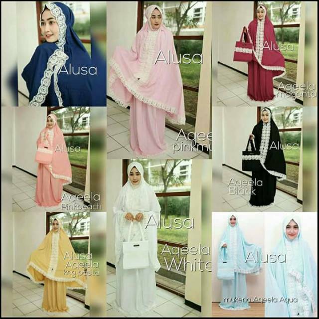 Mukena Renda Aqeela by Alusa