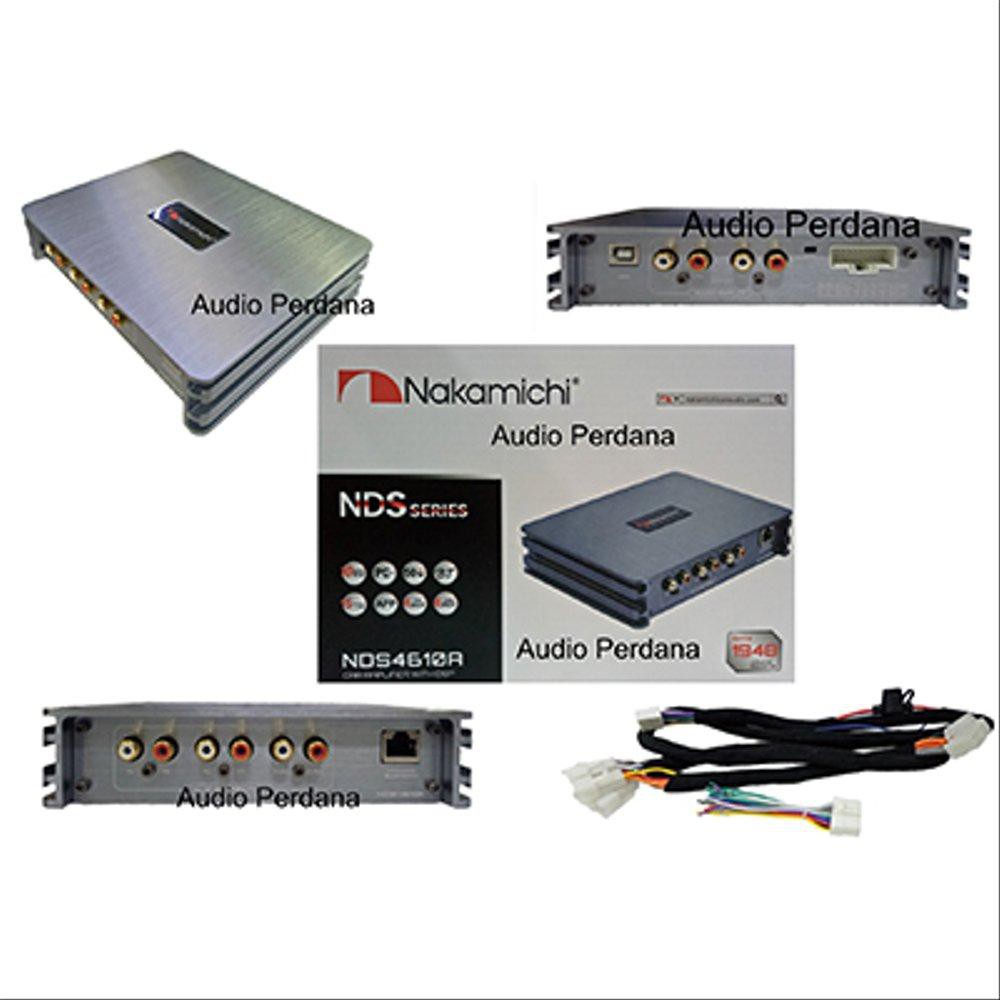 Processor Prosesor Nakamichi NDS 4610A DSP 6 Ch Built Amp 4 Channel