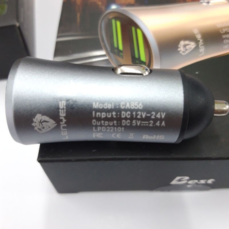 Saver Mobil Lenyes CA856 Car Charger Lenyes