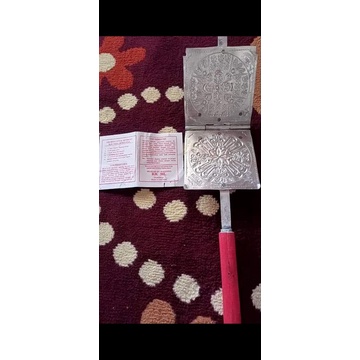 Cetakan kue sapik/ kue semprong manual anti lengket alumunium