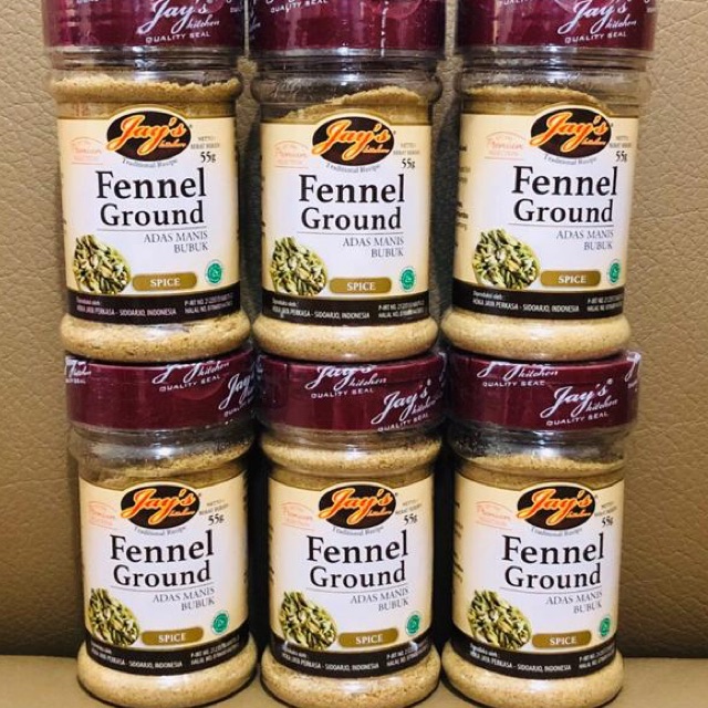 

Fennel ground/adas manis bubuk 55g jays