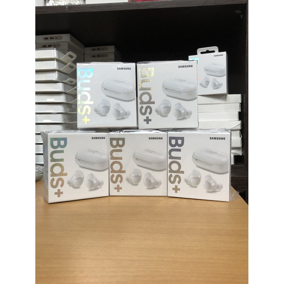 Samsung Galaxy Buds Plus - Buds + Garansi Resmi Samsung Indonesia - Putih