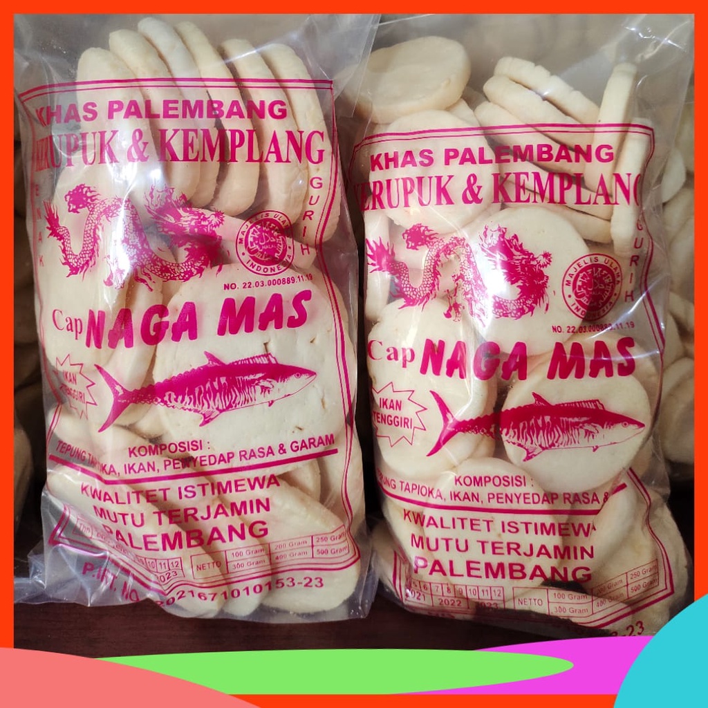 

KEMPLANG NAGA MAS ASLI PALEMBANG 250 GRAM IKAN TENGGIRI ENAK GURIH RENYAH