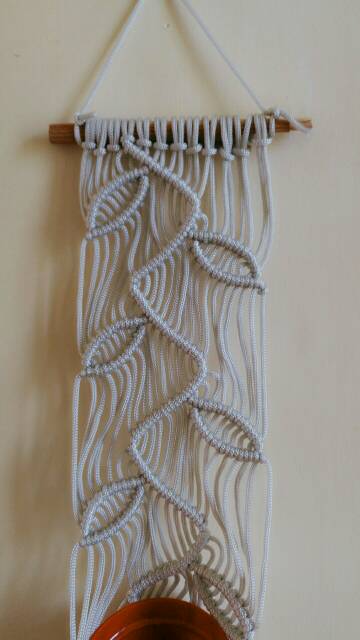 READY STOK) macrame pot gantung/ Macrame plant hanger (POT 035)