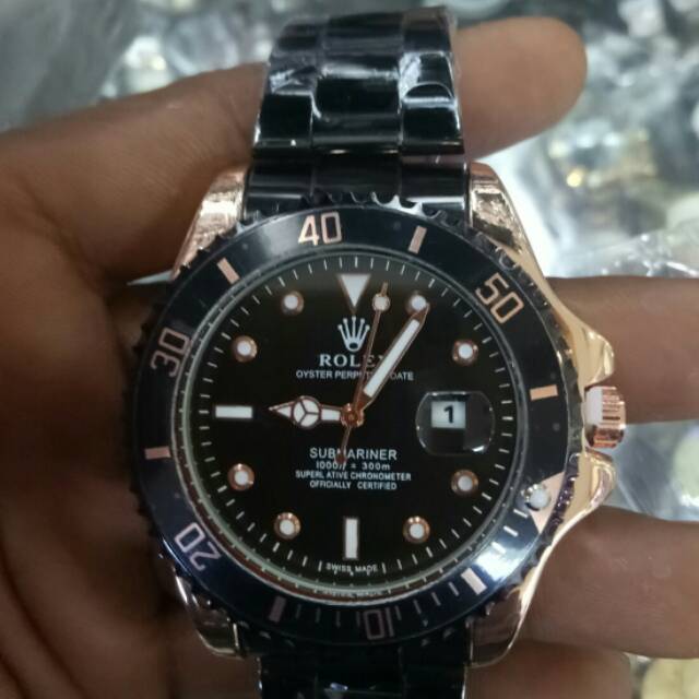 JAM TANGAN ROLEX QUARTZ KW