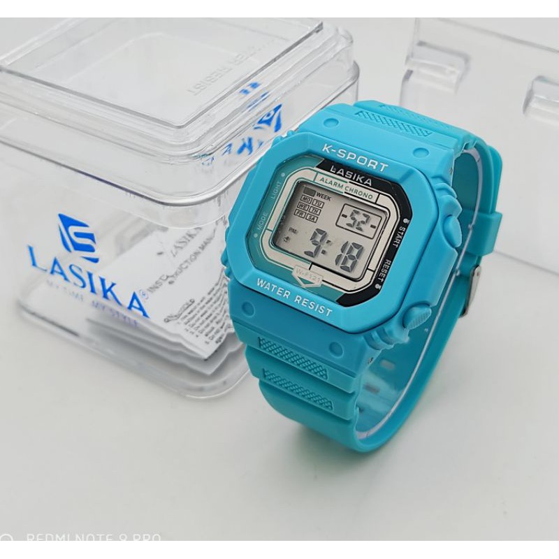 JAM TANGAN CEWEK COWOK SPORTY KEREN LASIKA ORIGINAL BEST PROMO